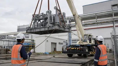 Heavy Lifting & Positioning — Vektor Mesin